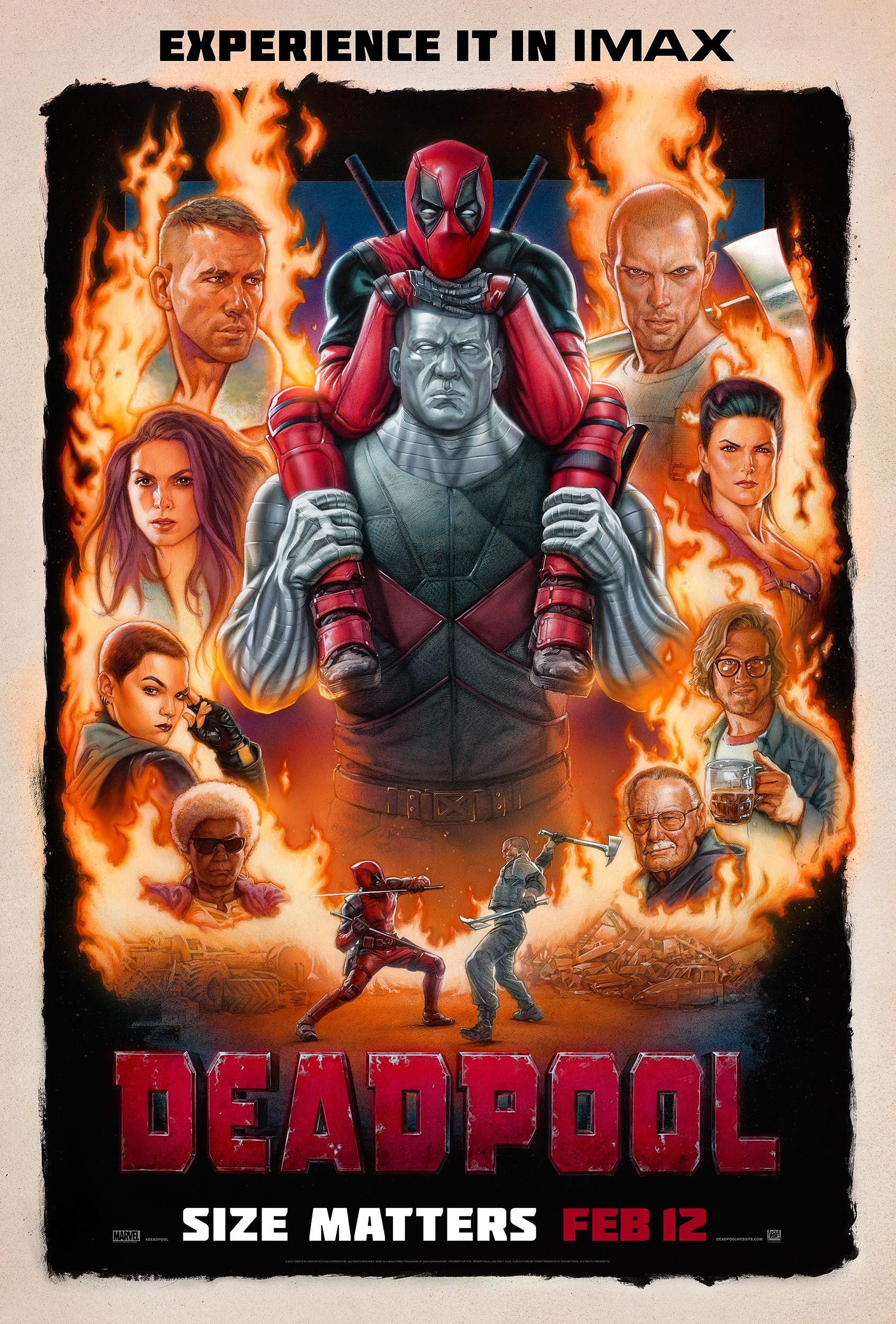 Deadpool Imax Poster