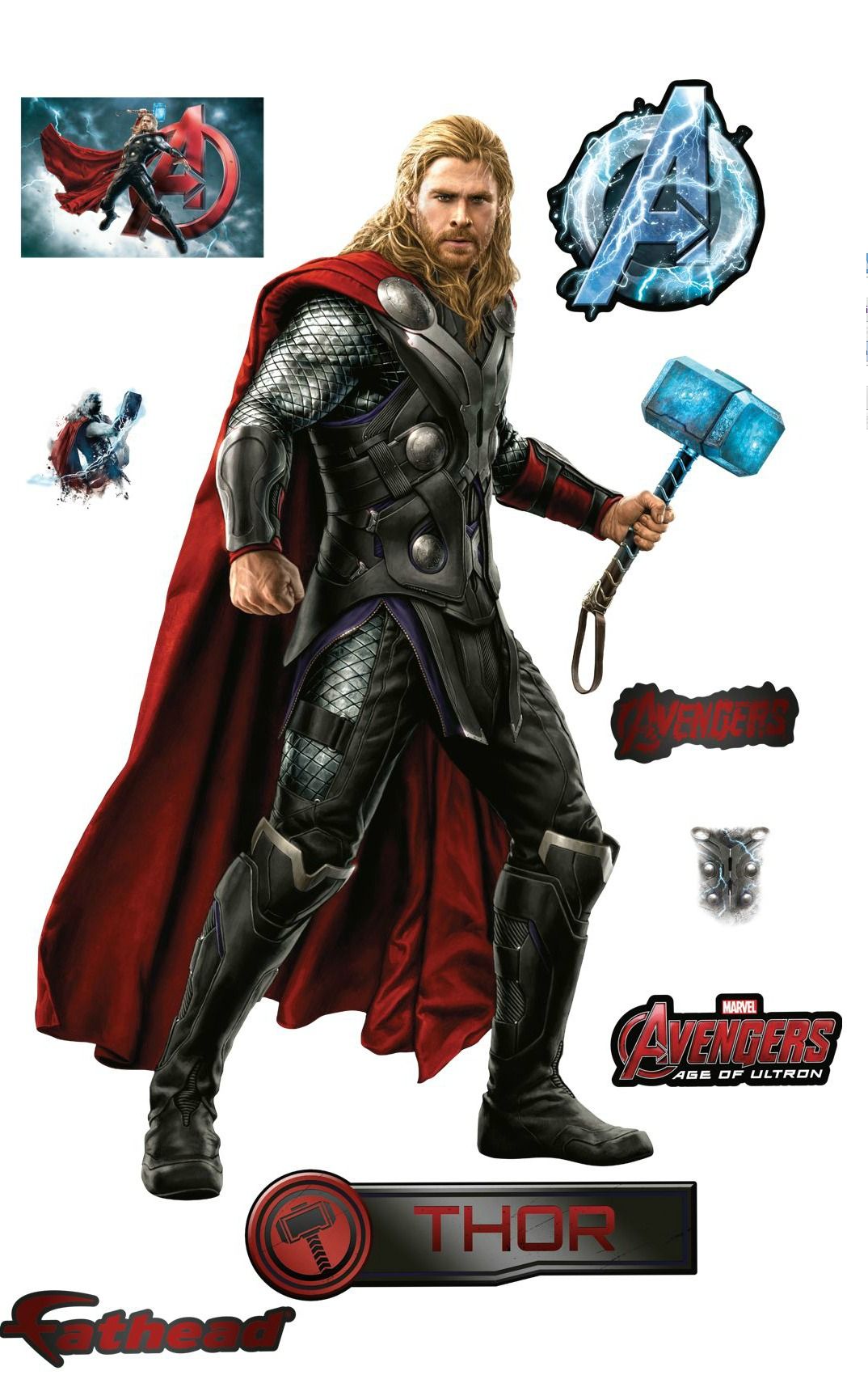 Avengers 2 Fathead Decals 12