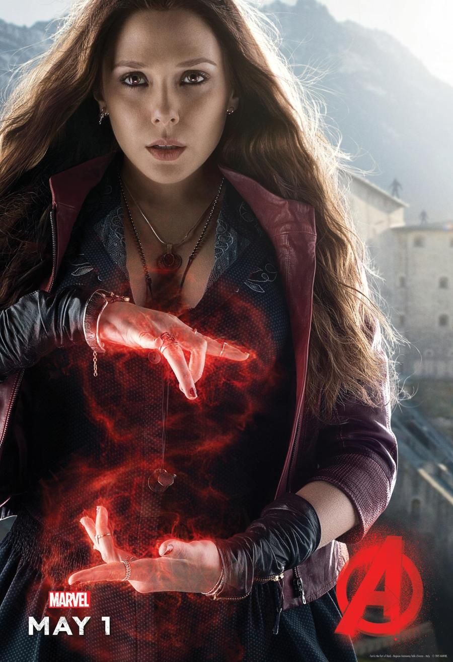 Avengers: Age of Ultron Scarlet Witch Character Poster