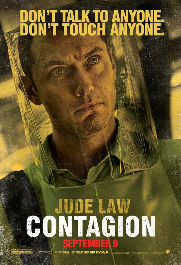 Contagion Jude Law Character Poster