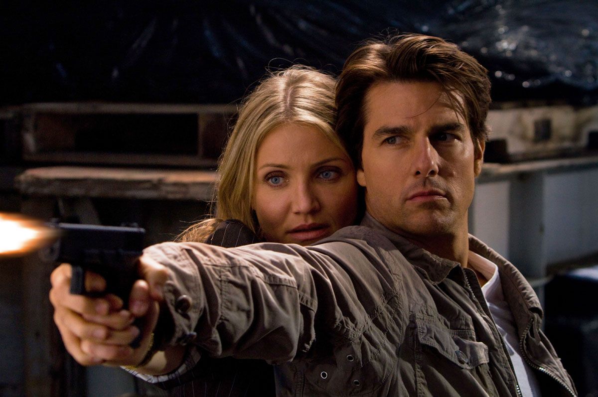 Tom Cruise and Cameron Diaz in Knight and Day