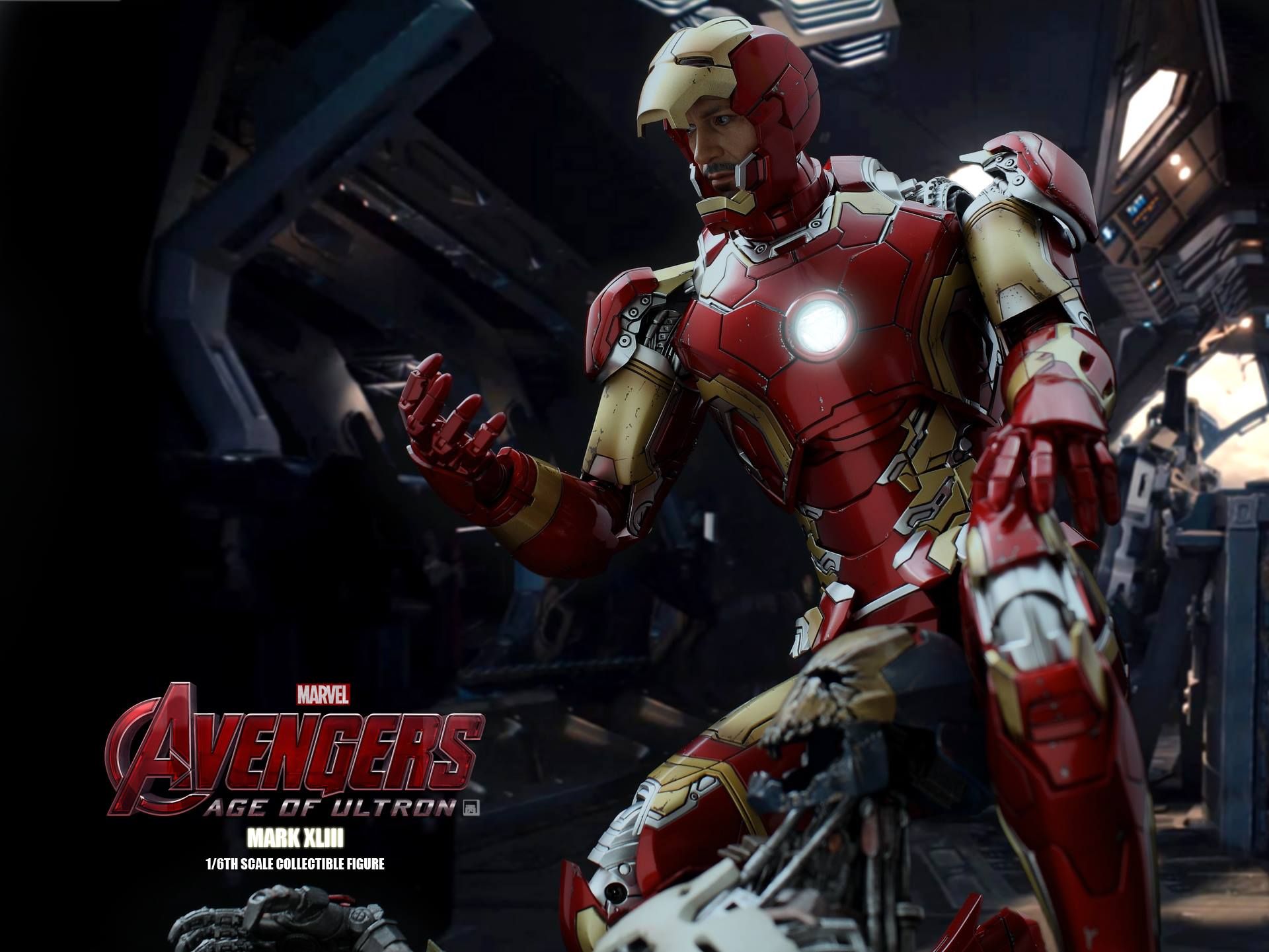 Avengers 2 Iron Man Mark XLIII Action Figure Photo 9