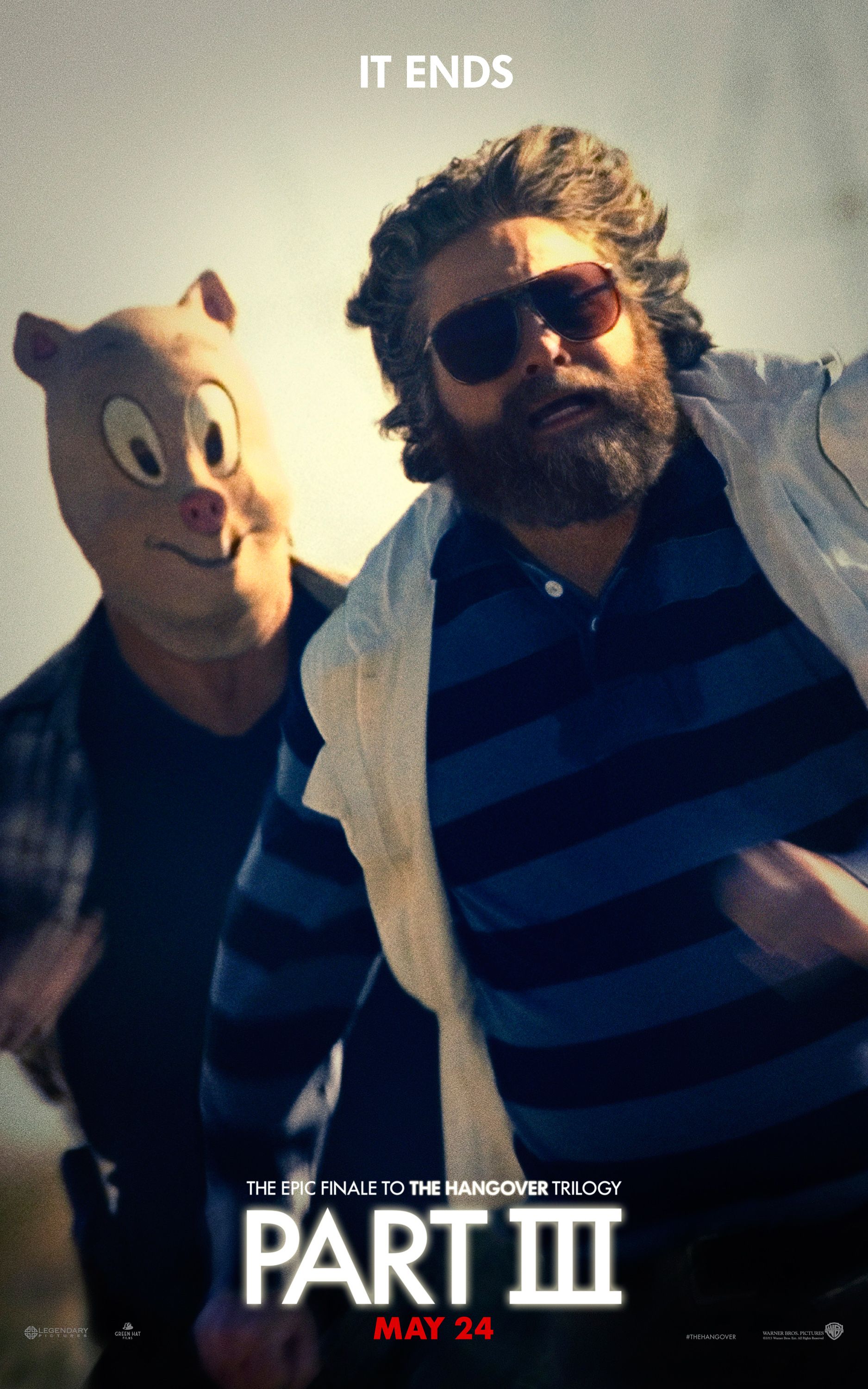 The Hangover Part III Poster with Zach Galifianakis