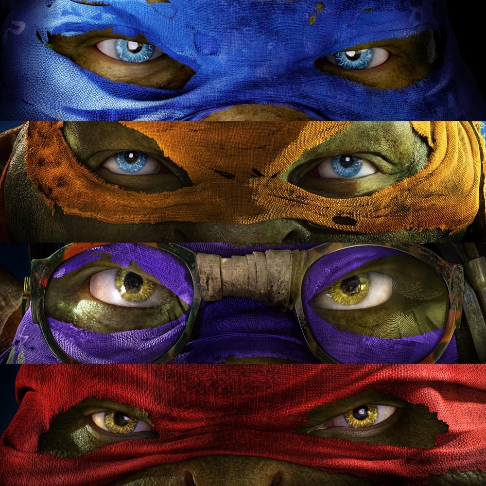 TMNT Mask Poster