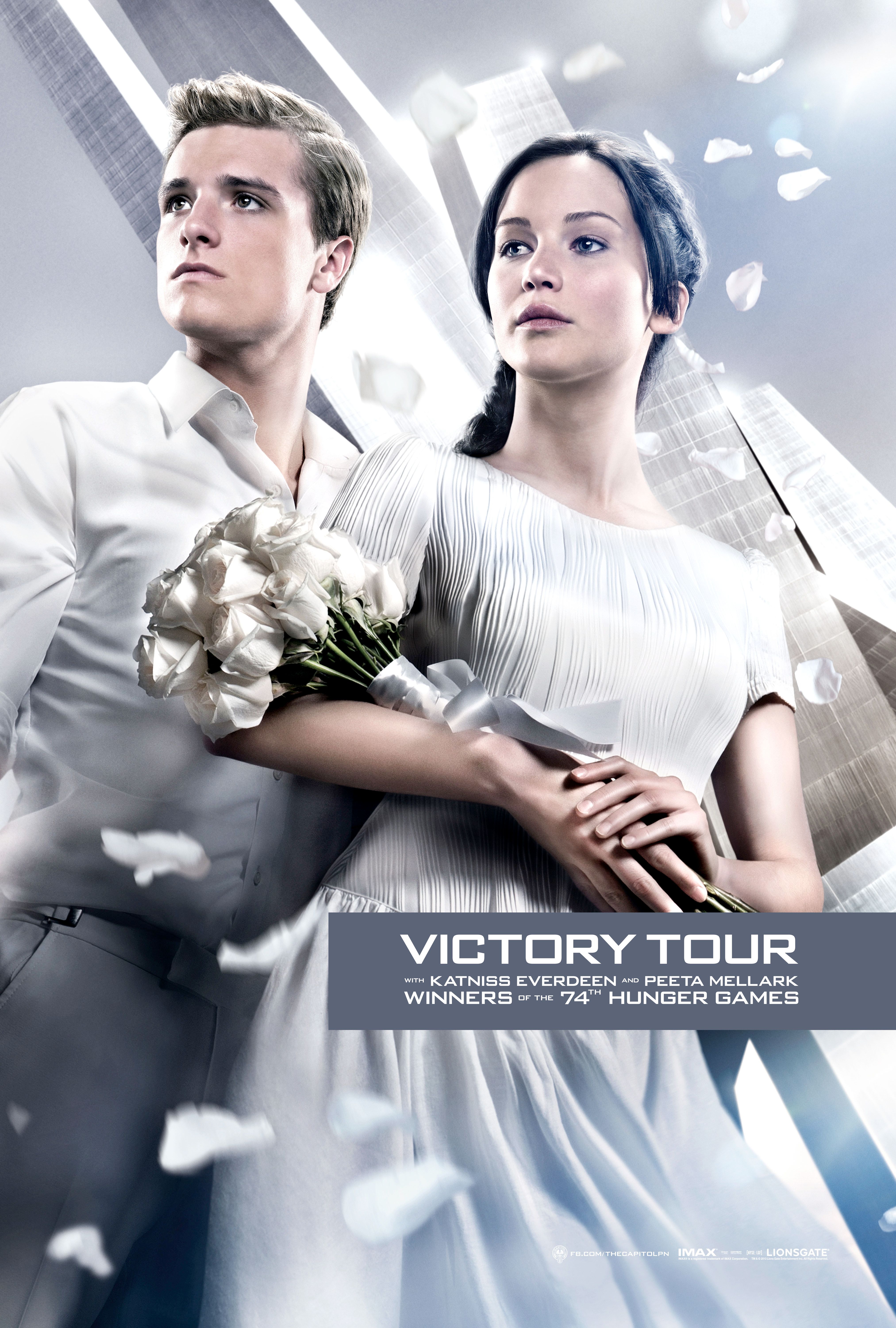The Hunger Games Catching Fire Victory Tour Poster 1