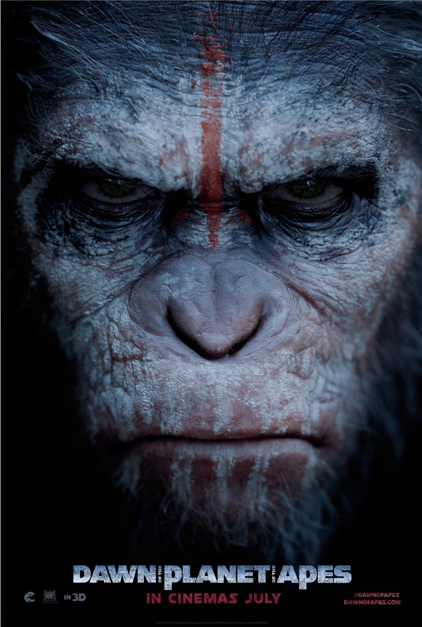 Dawn of the Planet of the Apes Poster 1