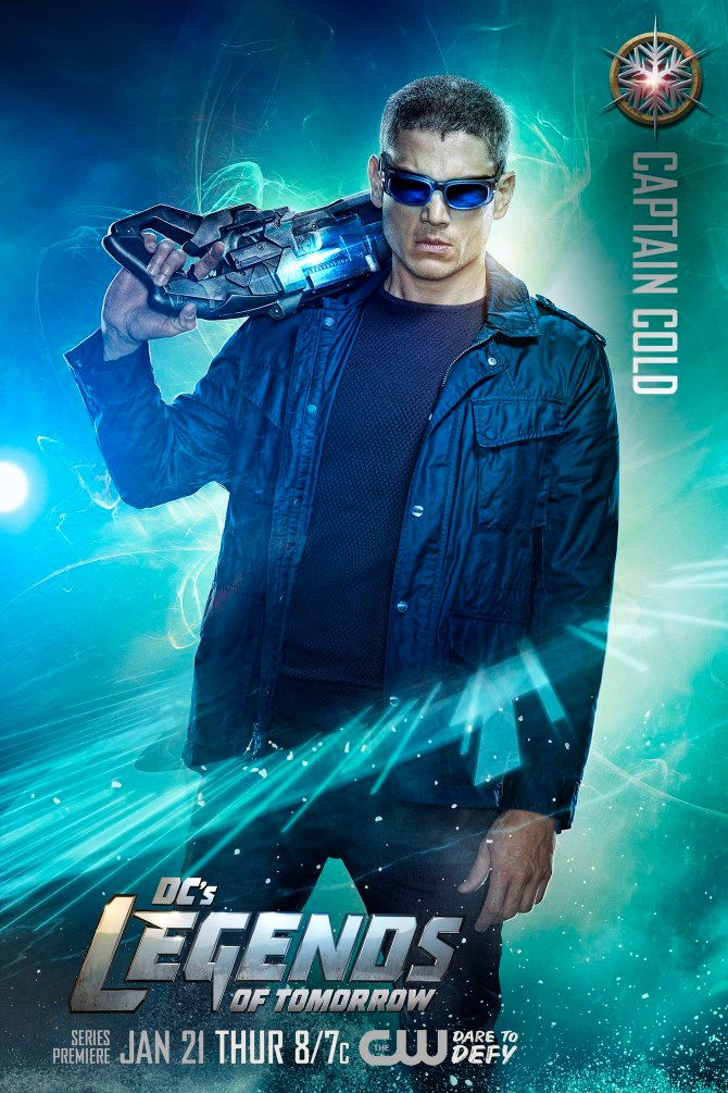 DC's Legends of Tomorrow Captain Cold Character Poster