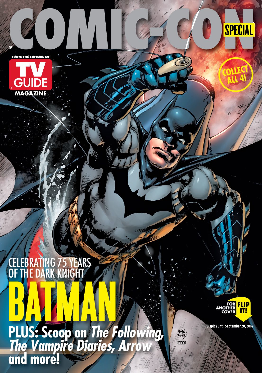 Batman TV Guide Comic Con Cover