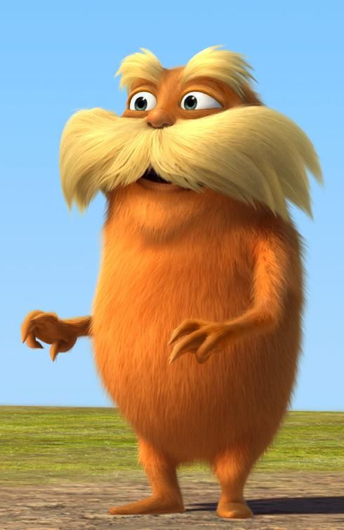 The Lorax, voiced by Danny DeVito
