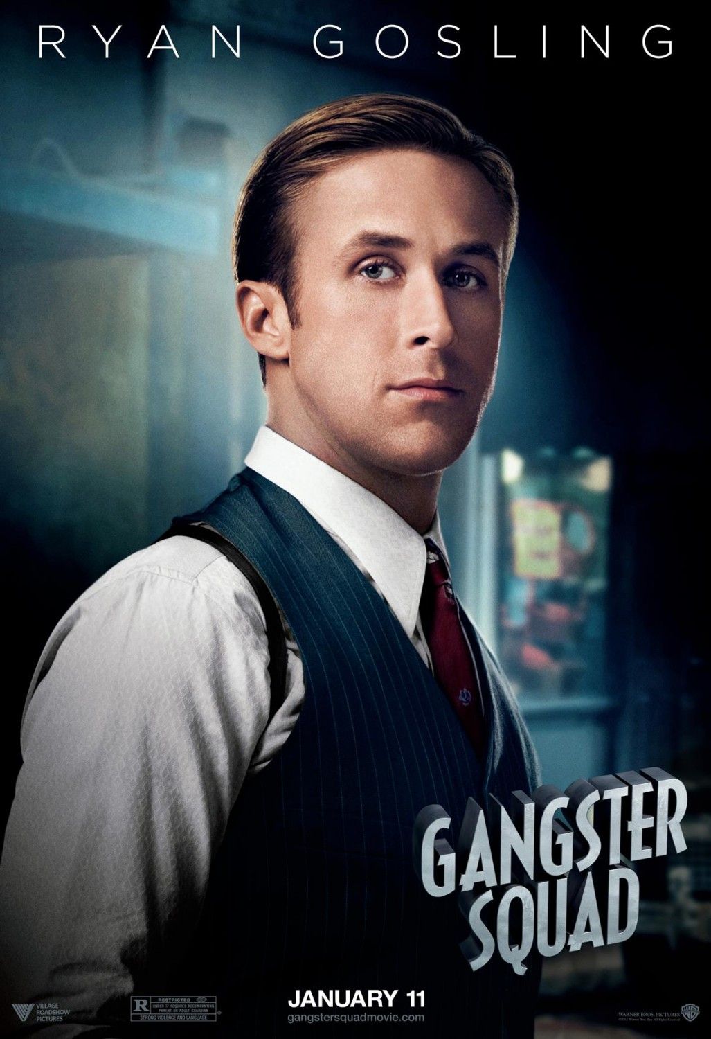 Gangster Squad Character Poster 3