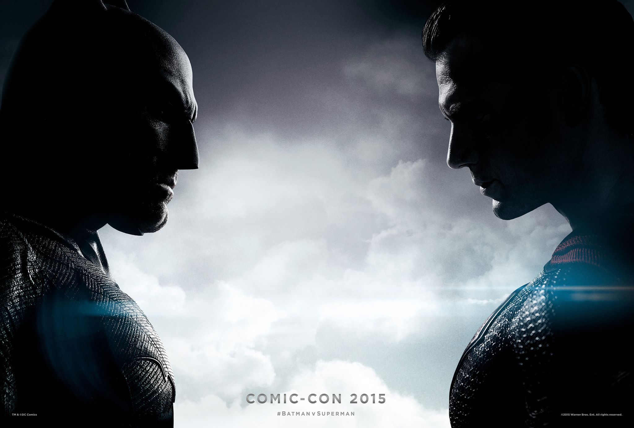 Batman V Superman Comic Con Poster