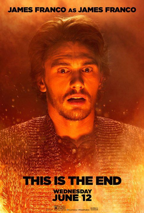This Is the End James Franco Character Poster