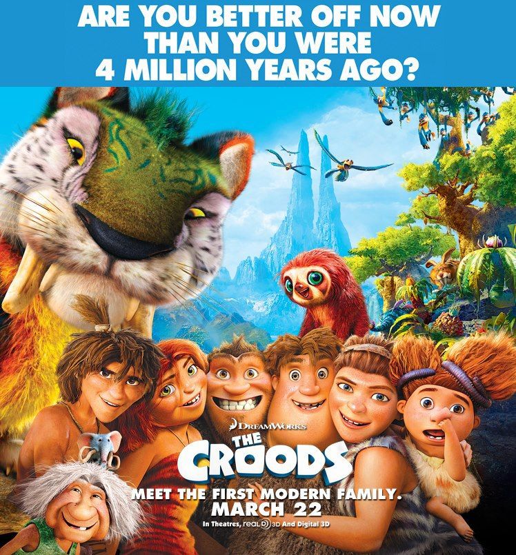 The Croods Family Poster