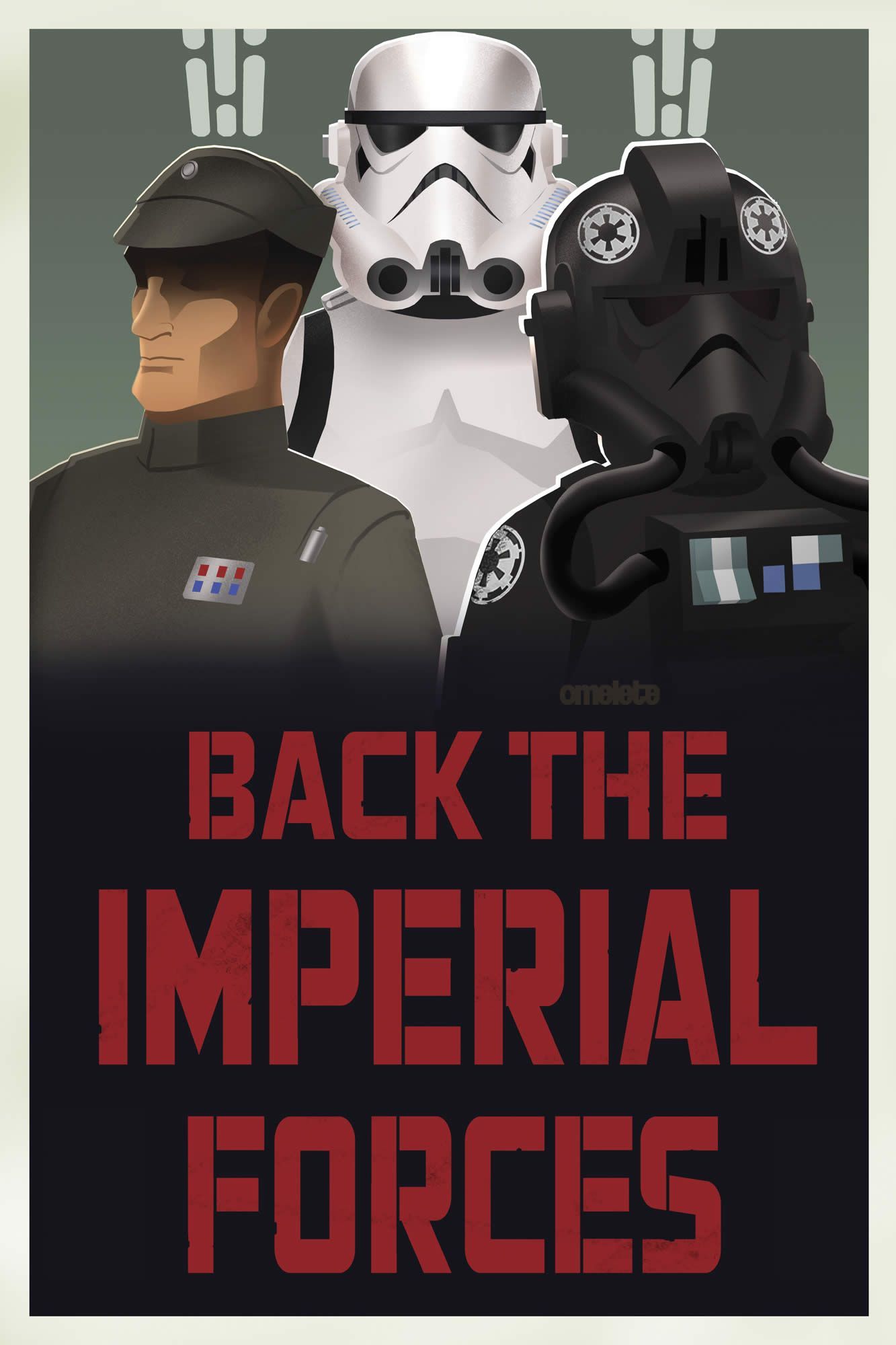 Star Wars Rebels Imperial Propaganda Poster 1