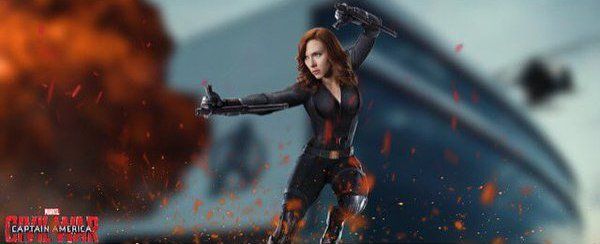 Captain America Civil War Winter Soldier Black Widow Banner