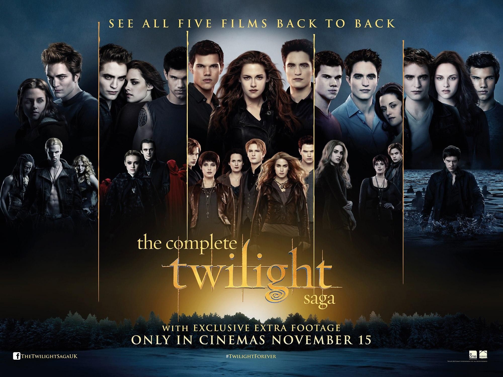 The Complete Twilight Saga Poster