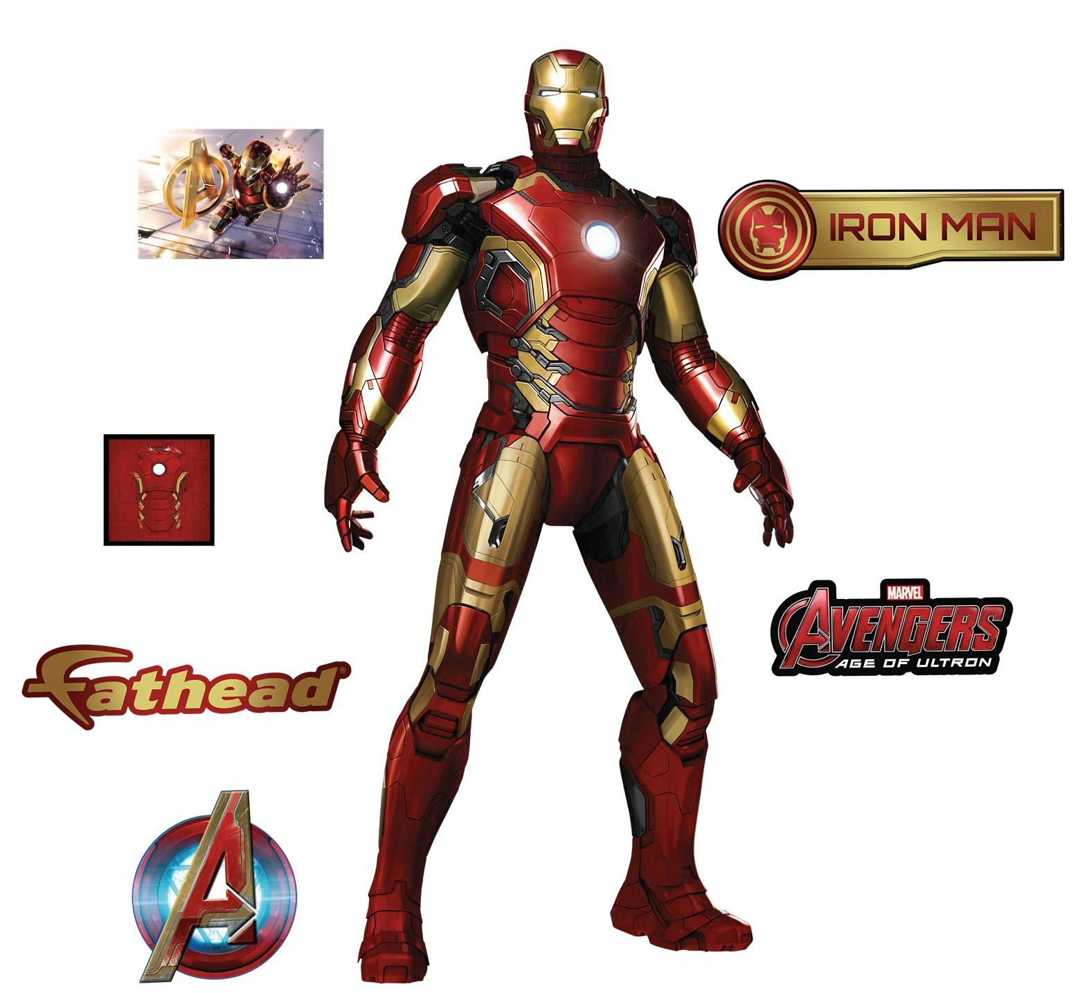 Avengers 2 Fathead Decals 8