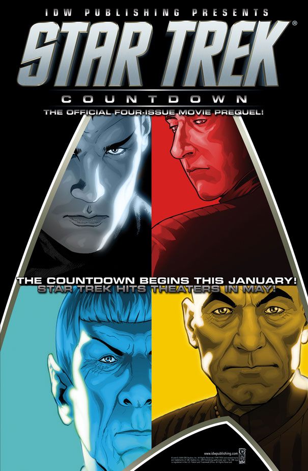 Star Trek Countdown Comic Book