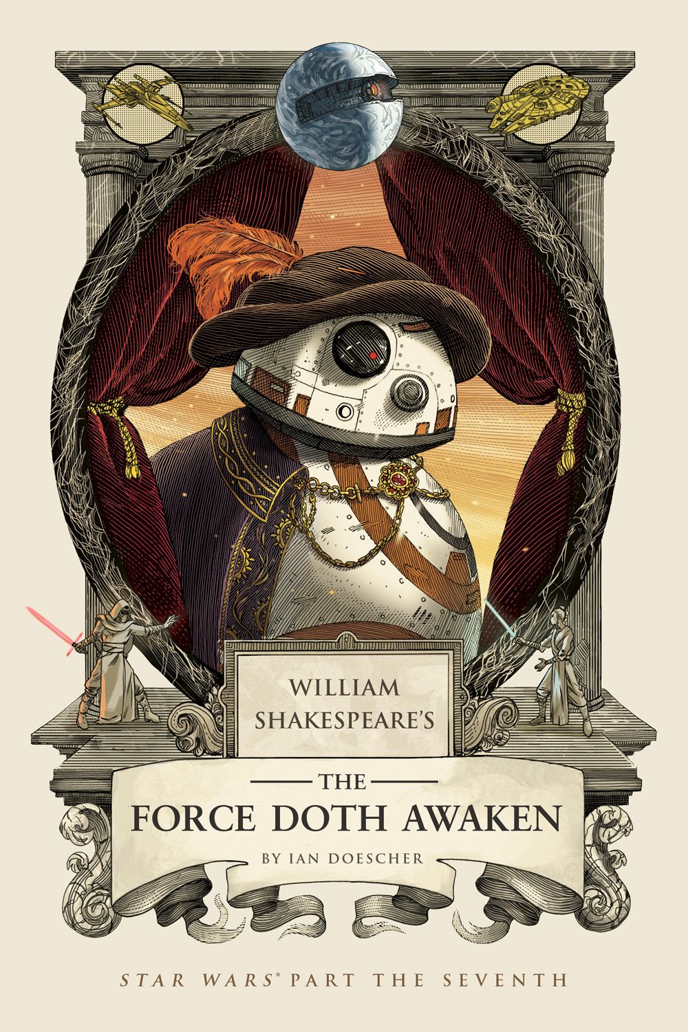 The Force Doth Awaken Book BB-8 cover