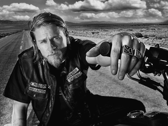 Charlie Hunnam talks Sons of Anarchy Season 3FX's hit series {0} is about to hit the road with its brand new third season, which debuts on Tuesday, September 7 at 10 PM ET, and the {1} DVD and {2} sets will arrive on August 31. To celebrate both the upcoming Season 3 premiere and the new DVD/BD sets, the cast and crew of the show arrived in Hollywood for an advance screening of the Season 3 premiere episode, entitled simply {3}, and I was able to speak with the major players in front of and behi