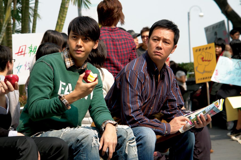 William Chan and Eddie Cheung in All About Love