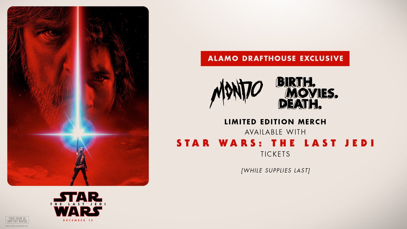 Star Wars: The Last Jedi Mondo merchandise