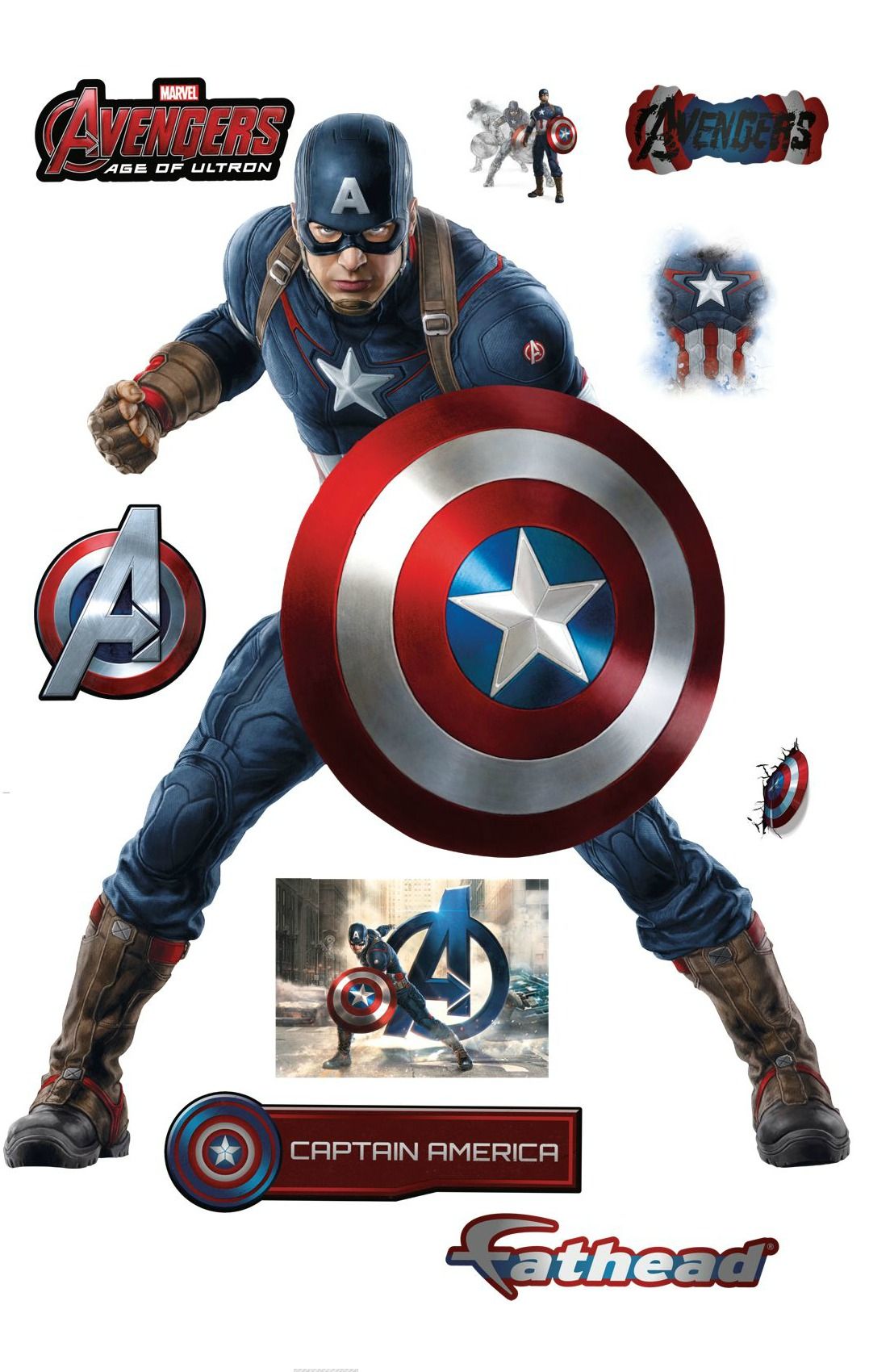 Avengers 2 Fathead Decals 9