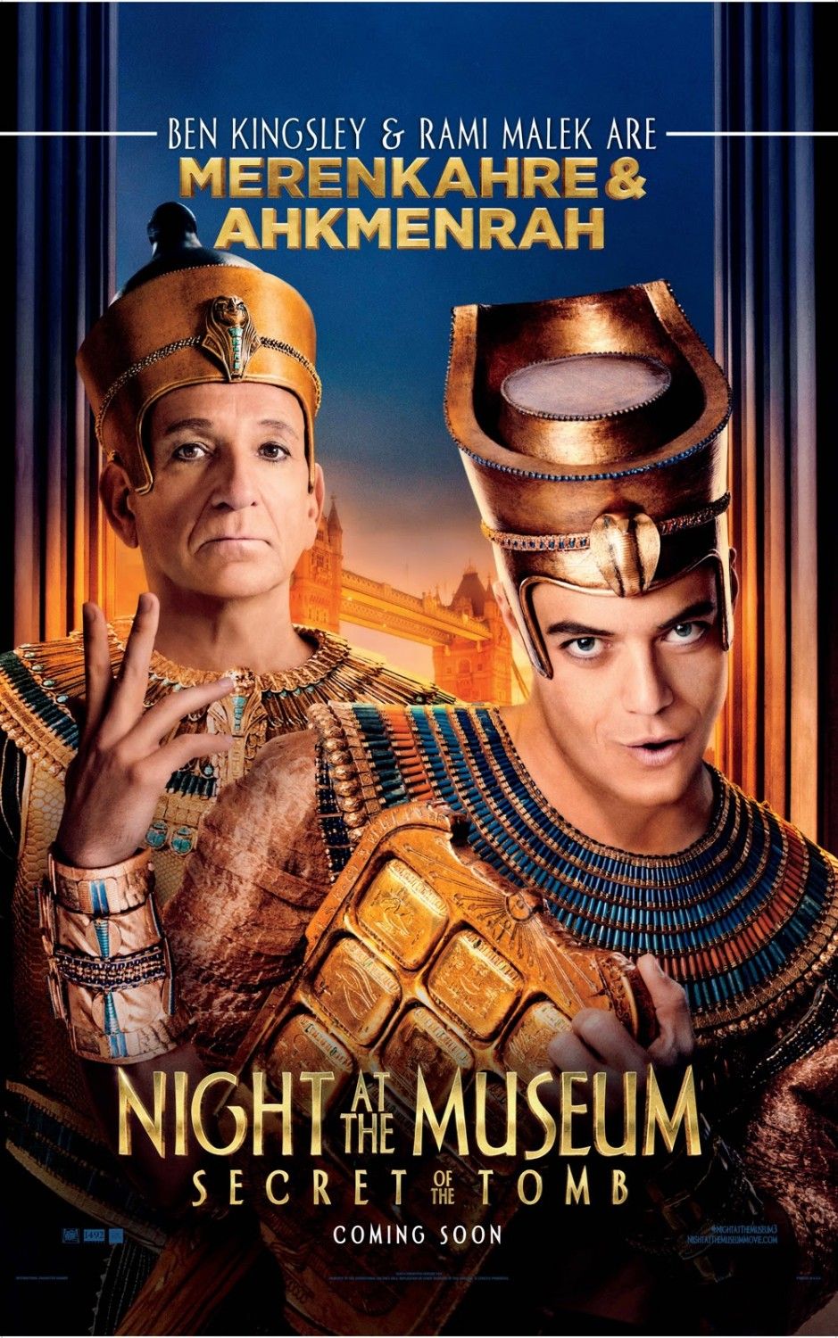 Night at the Museum 3 Posters with Ben Stiller & Robin Williams