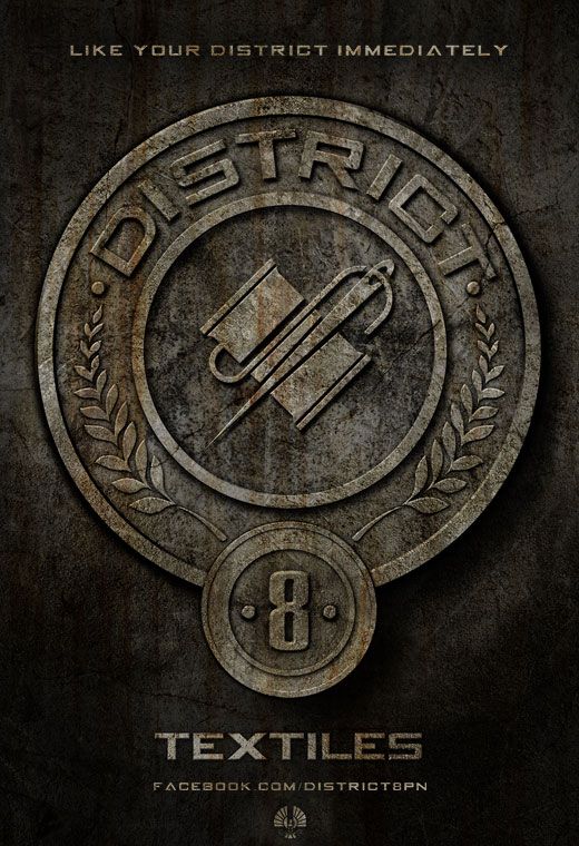 The Hunger Games District 8 Poster