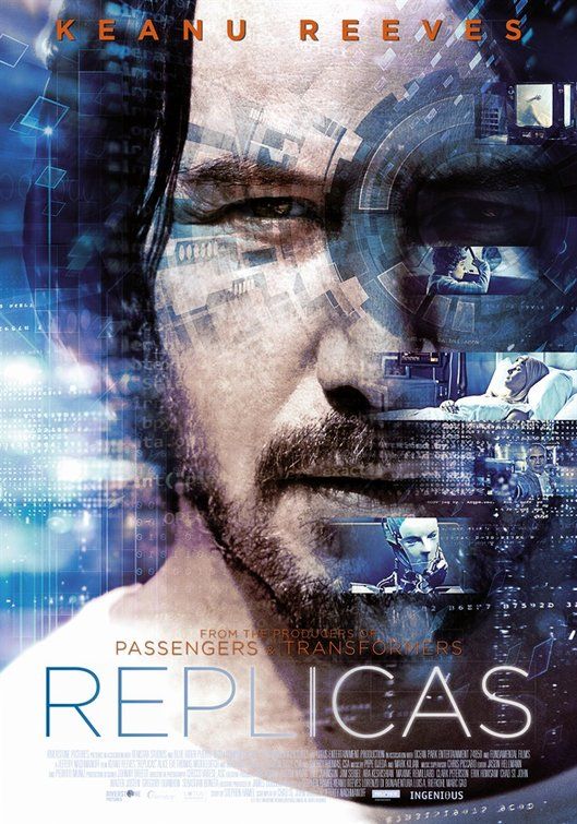 Replicas Poster Keanu Reeves