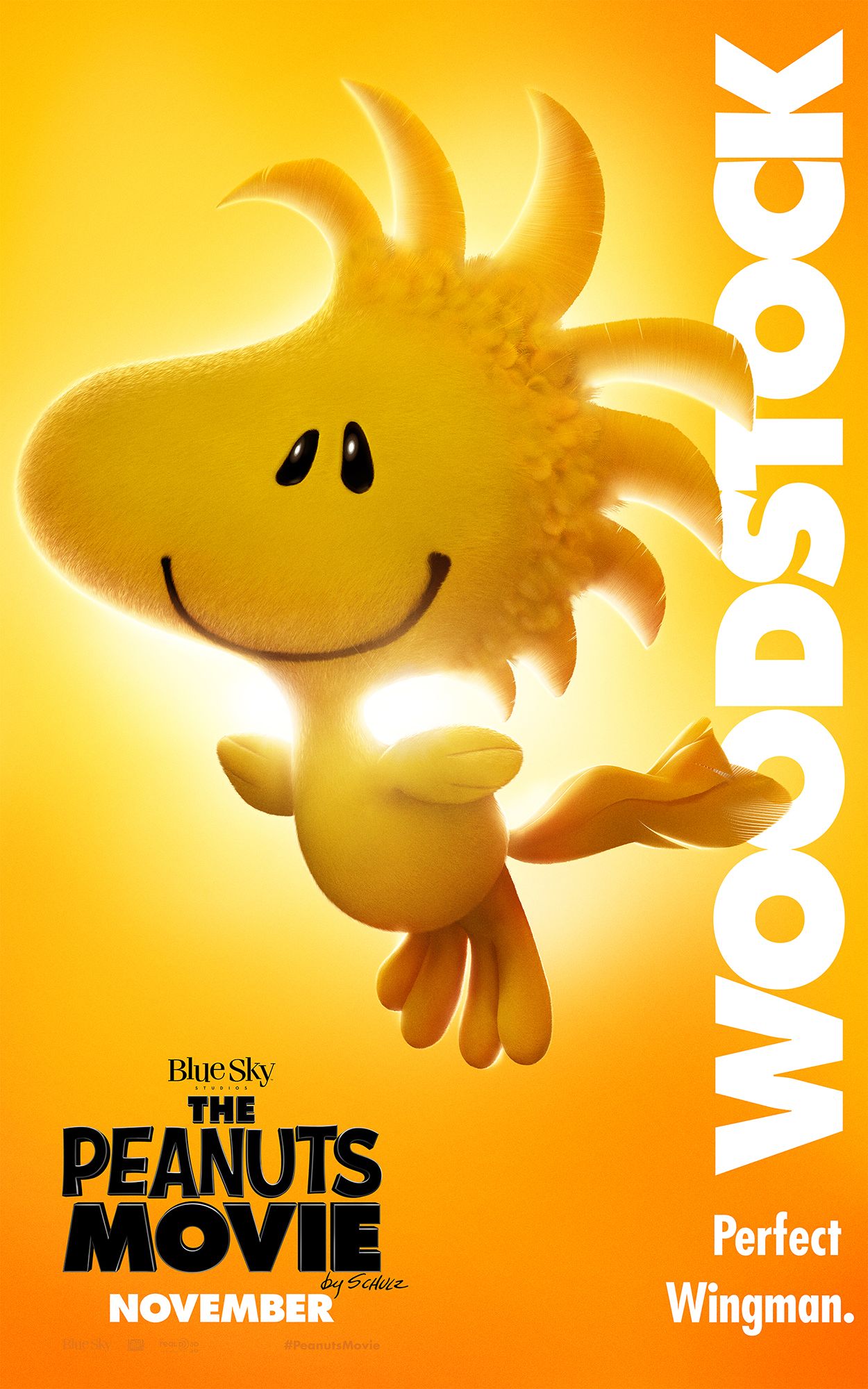 Peanuts Movie Poster Woodstock