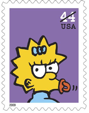 The Simpsons Postage Stamps #4
