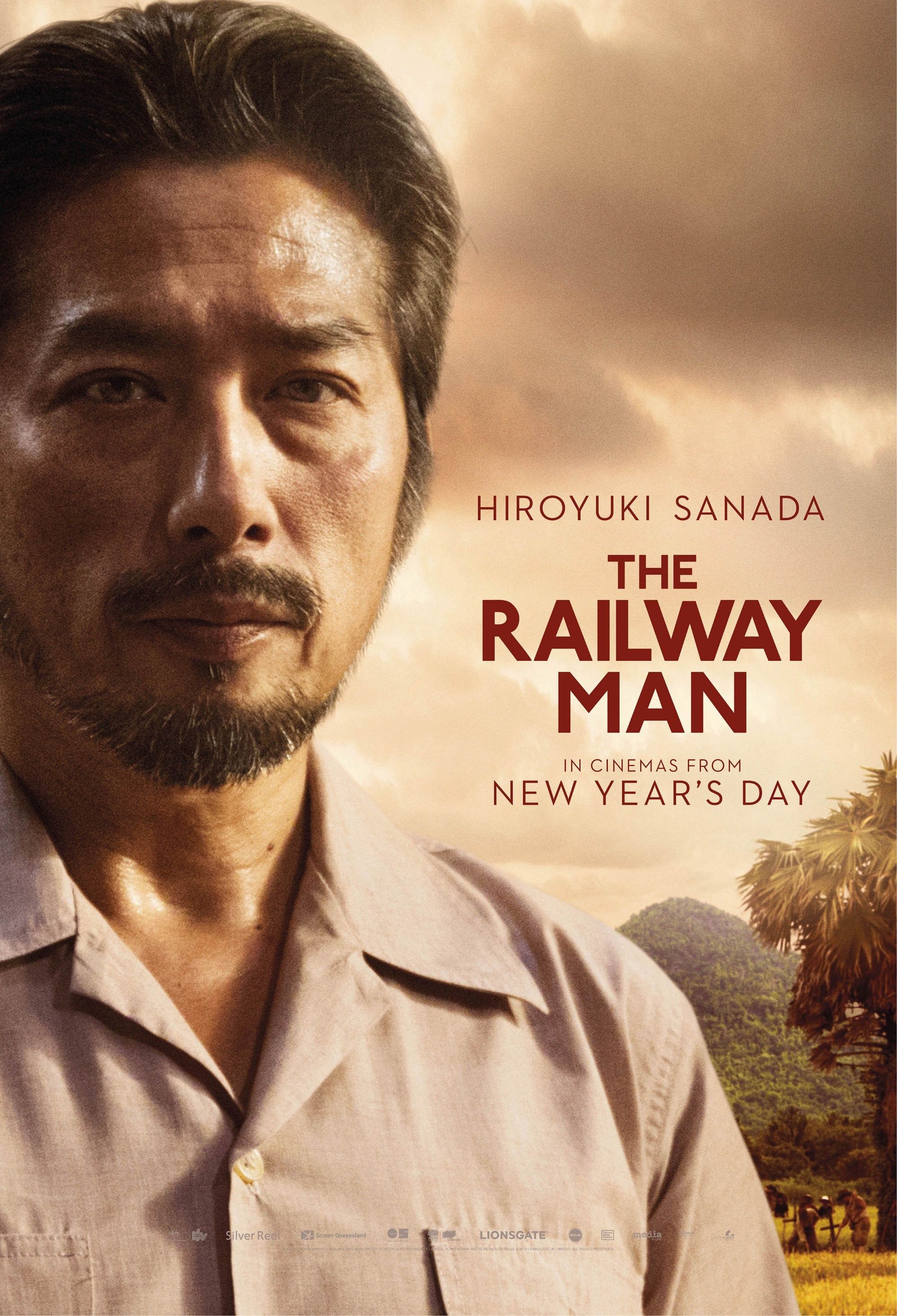 The Railway Man Hiroyuki Sanada Character Poster