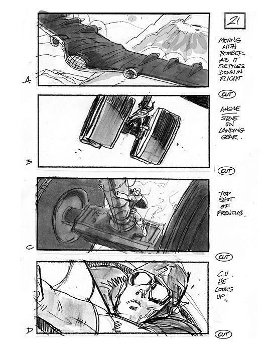 Captain America: The First Avenger Storyboard #1