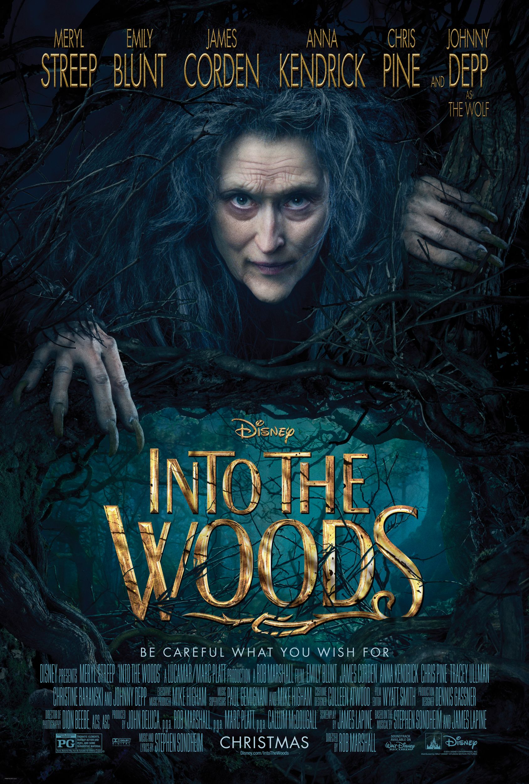 Into the Woods Poster Features Meryl Streep as the Witch