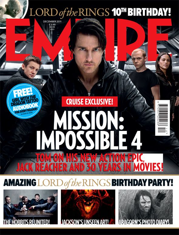 Mission: Impossible Ghost Protocol Empire Magazine Cover