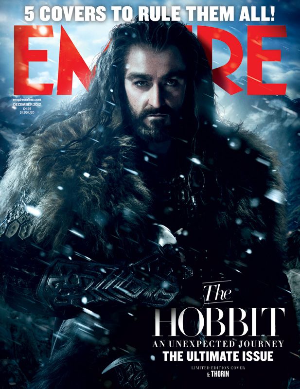 The Hobbit: An Unexpected Journey Richard Armitage Empire Cover