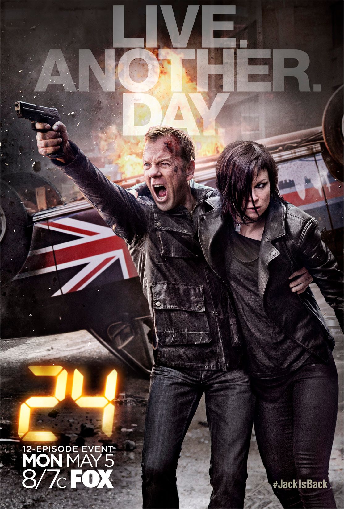 24: Live Another Day Promo Art