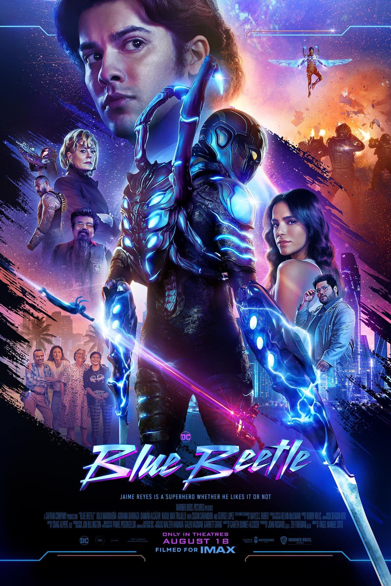 Blue Beetle Movie Poster