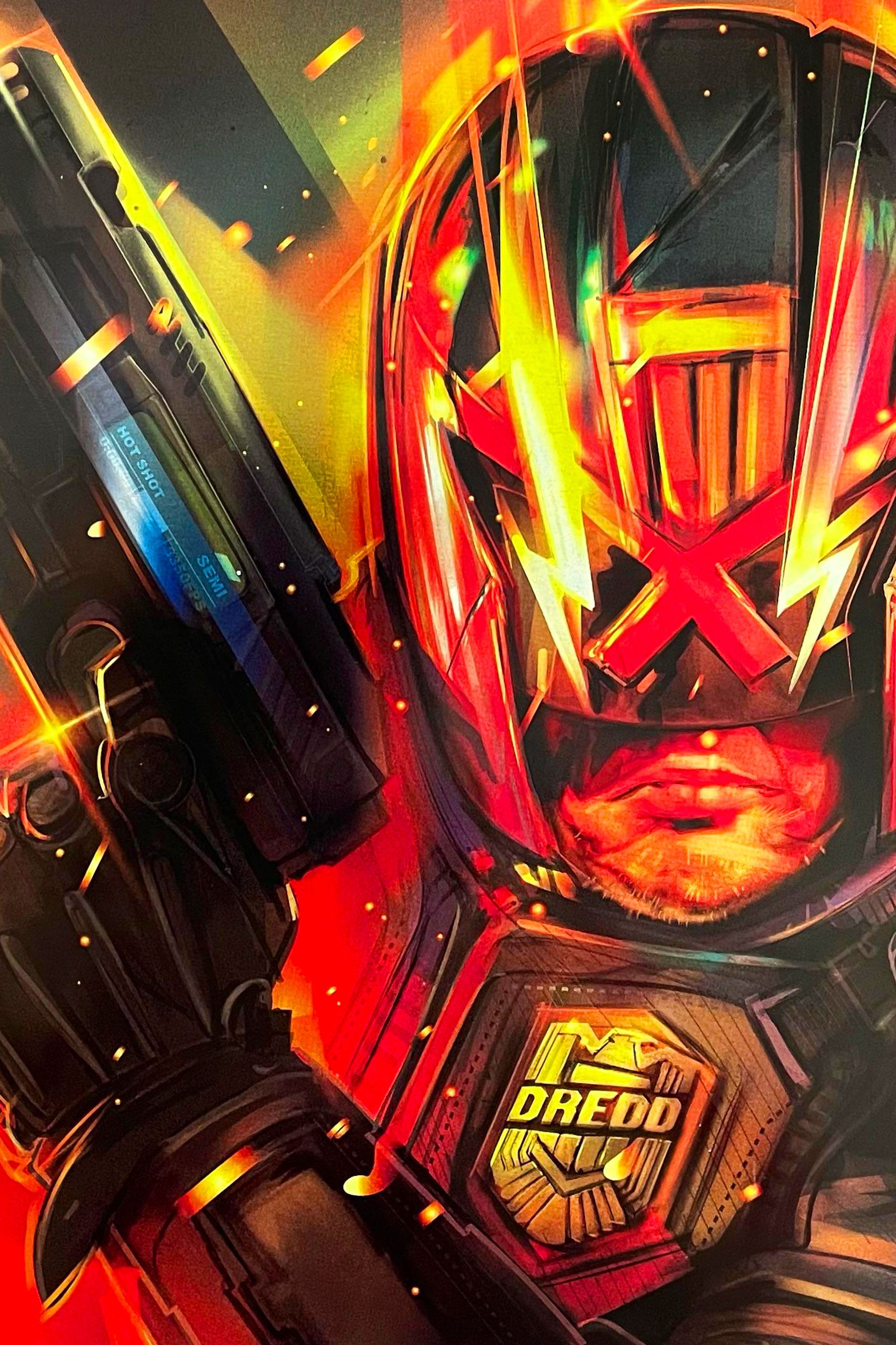 Dredd Steelbook Poster