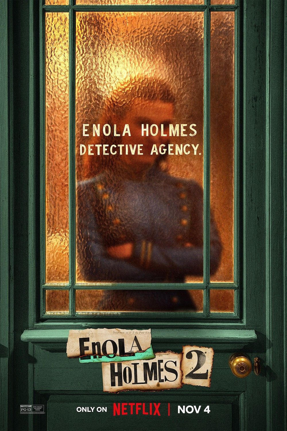 Enola Holmes 2 movie poster