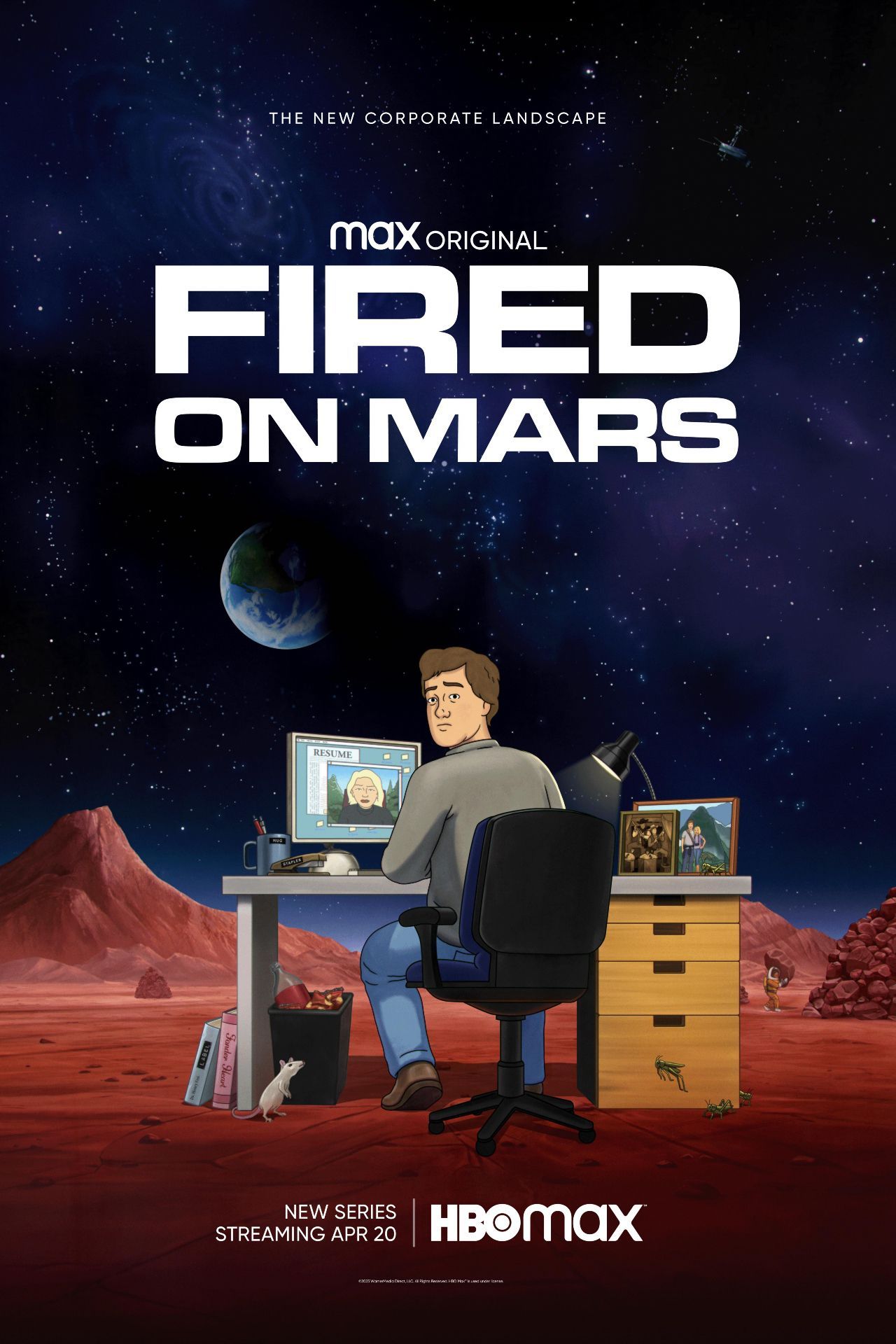 Fired on Mars TV Series poster