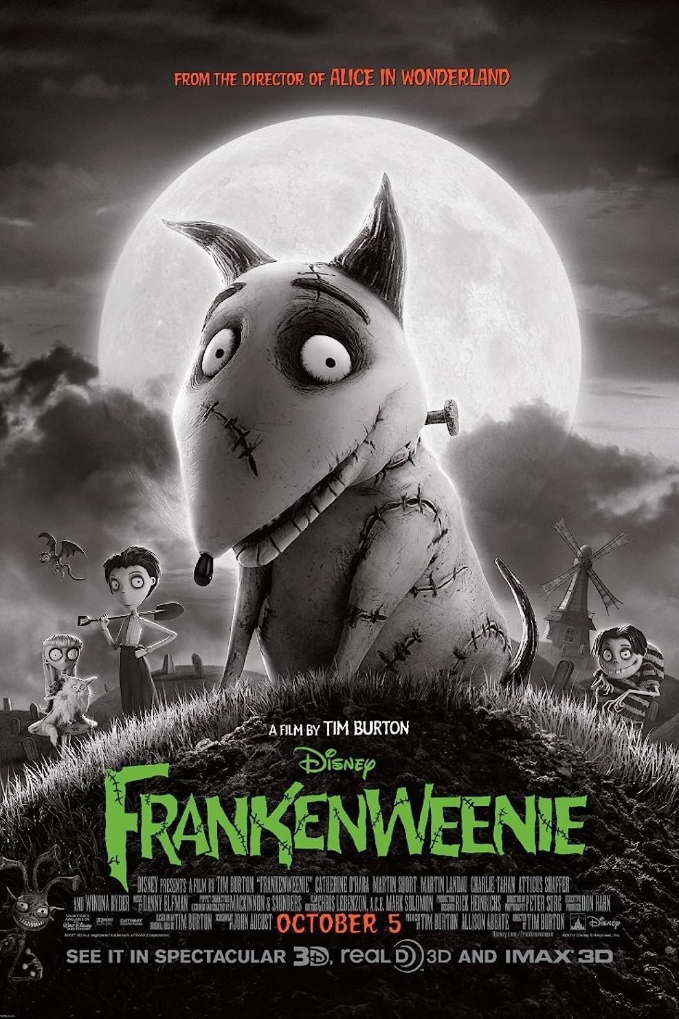 Frankenweenie Movie Poster