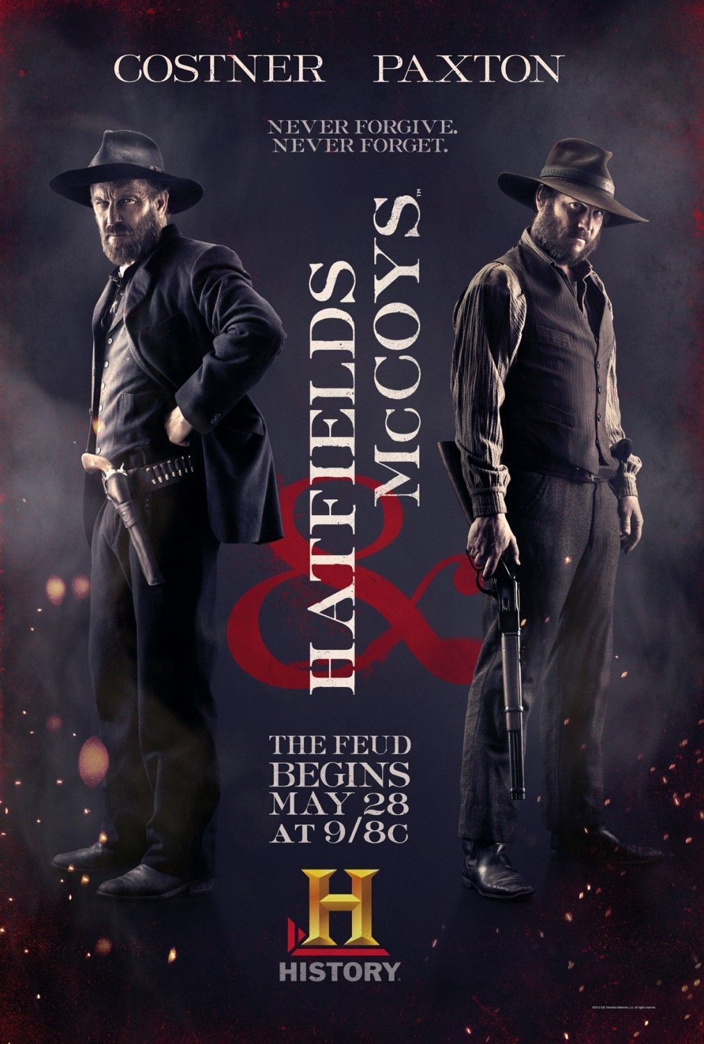 Hatfields and McCoys TV Show Poster