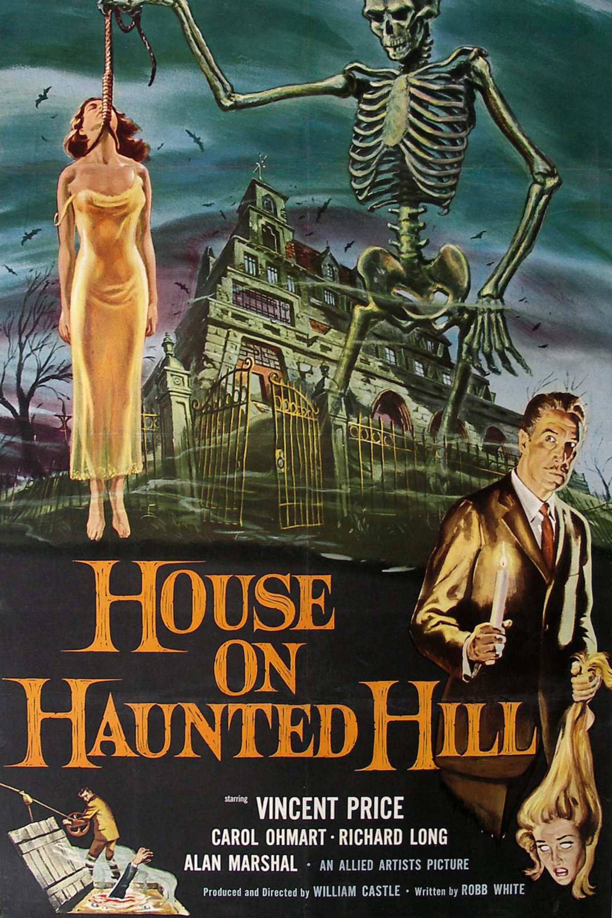 house on haunted hill poster