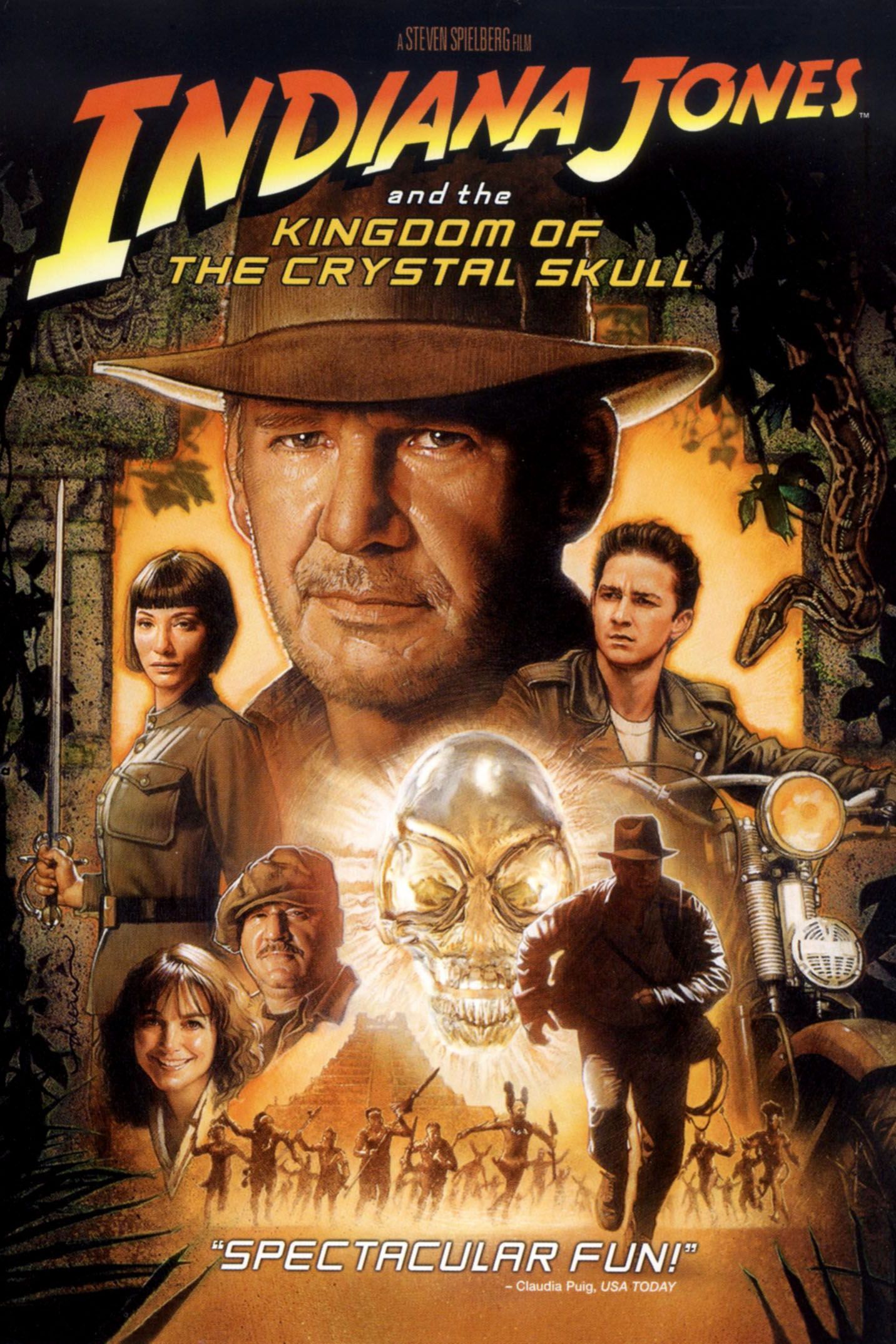 Indiana Jones and the Kingdom of the Crystal Skull Movie Poster