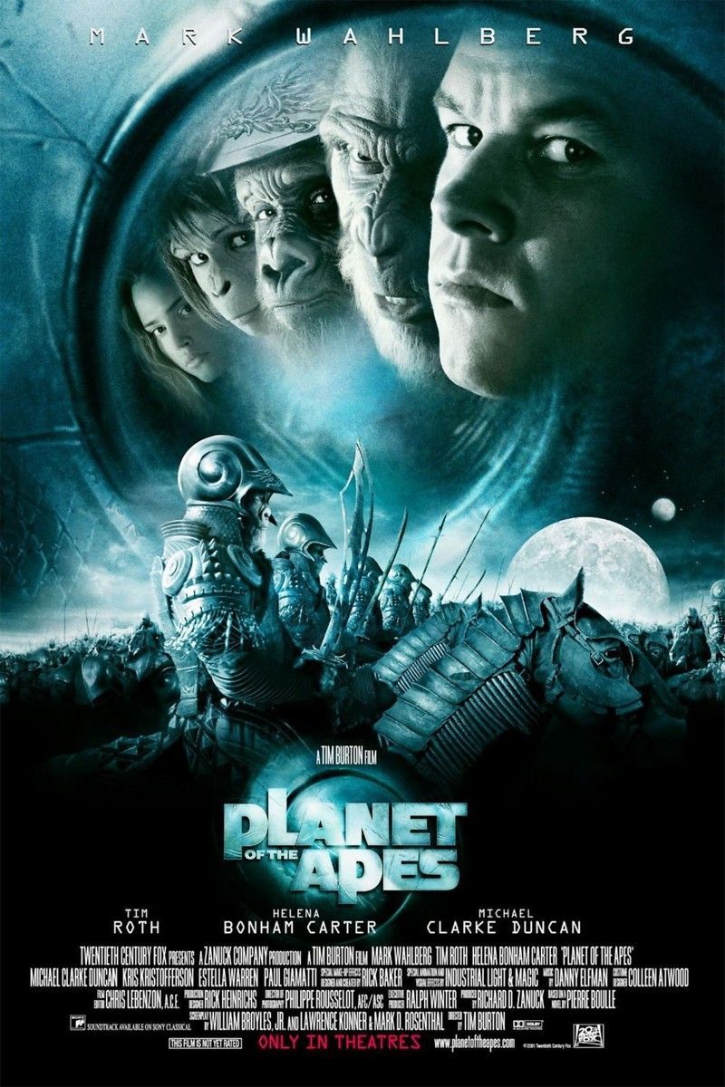 Planet of the Apes 2001 Poster