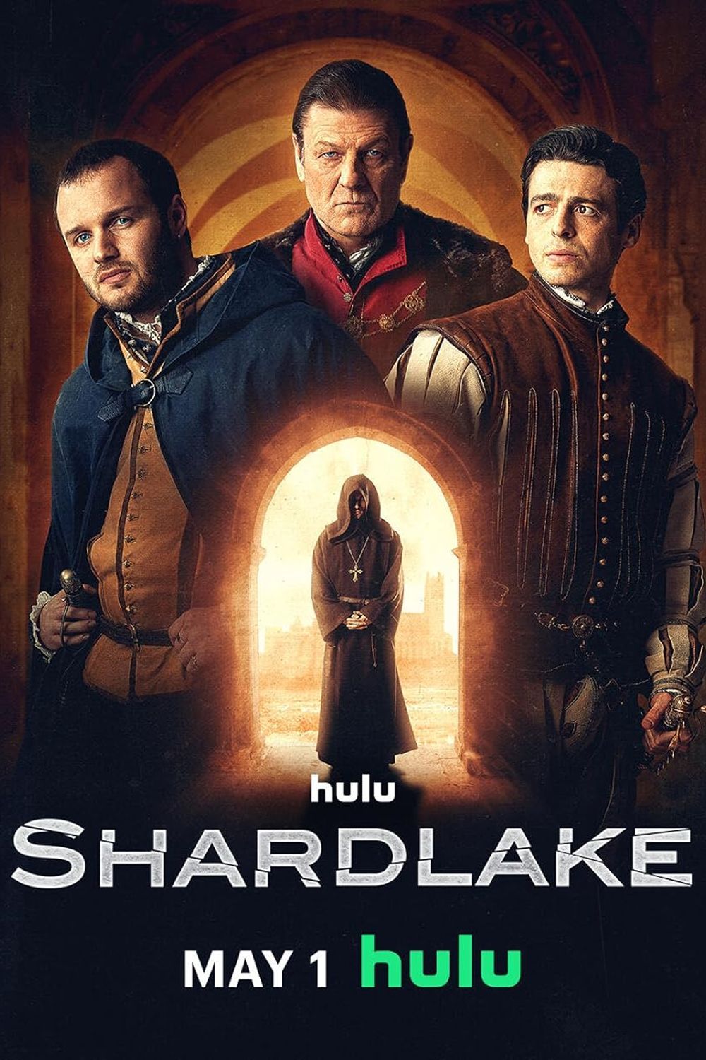 Shardlake TV show poster featuring Sean Bean