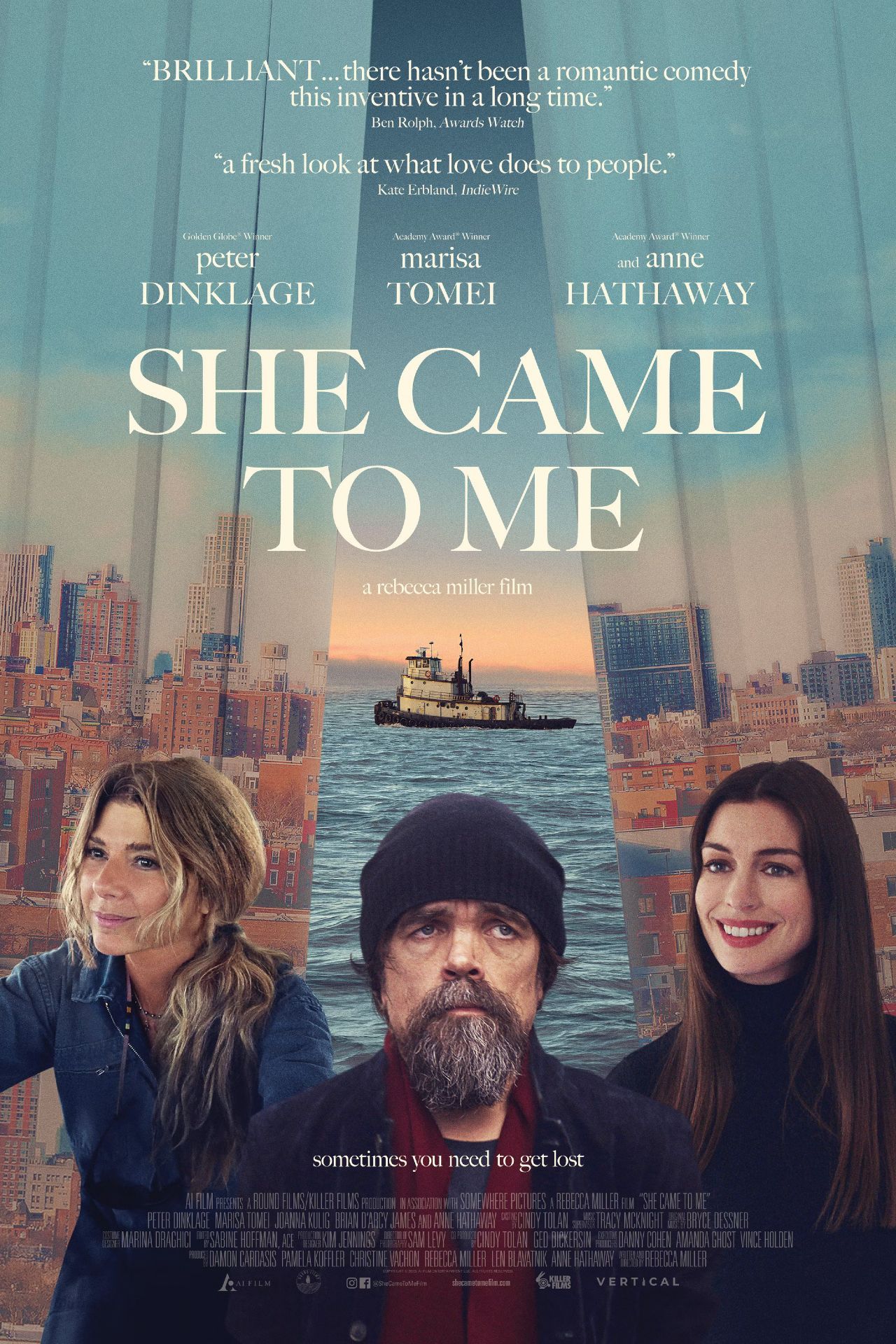 She Came to Me Movie Poster