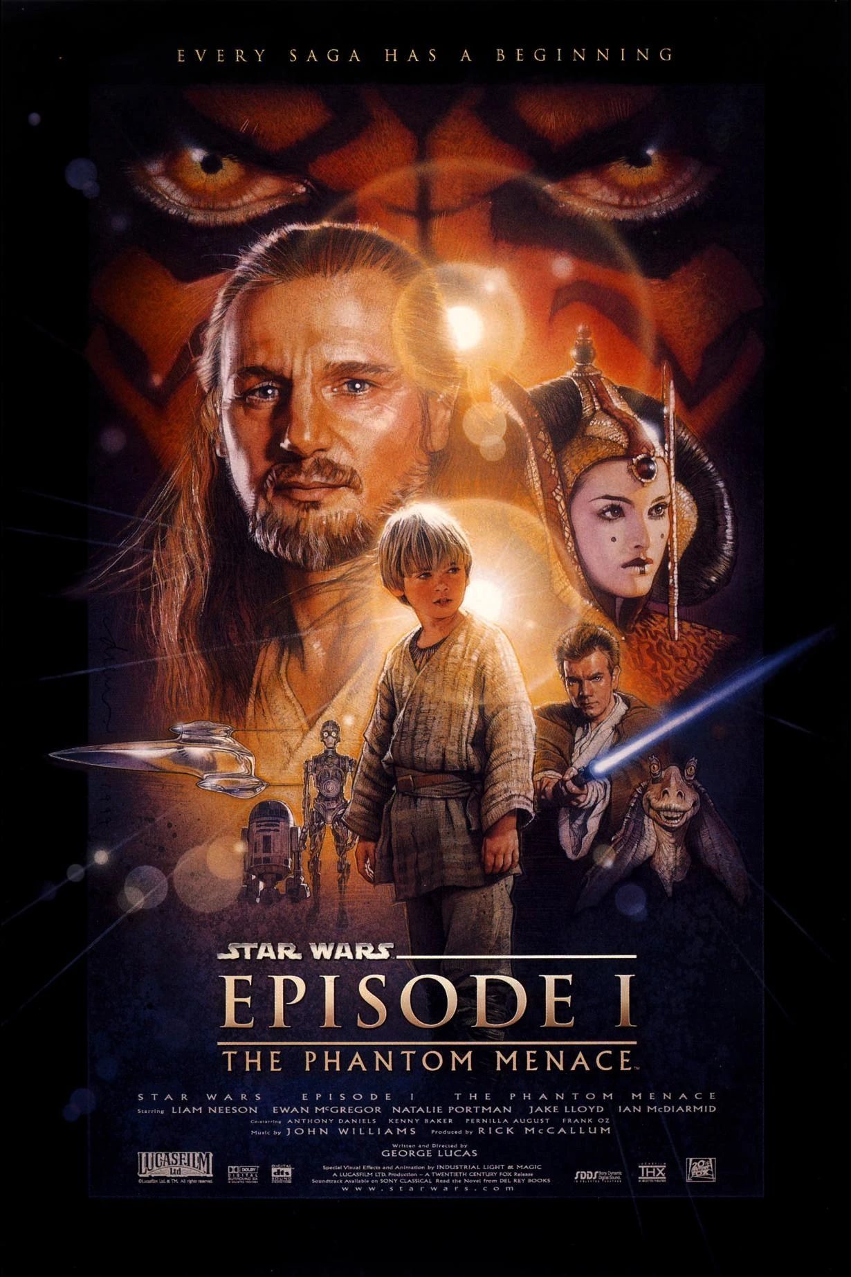 Star_Wars_Episode_I_The_Phantom_menace movie poster